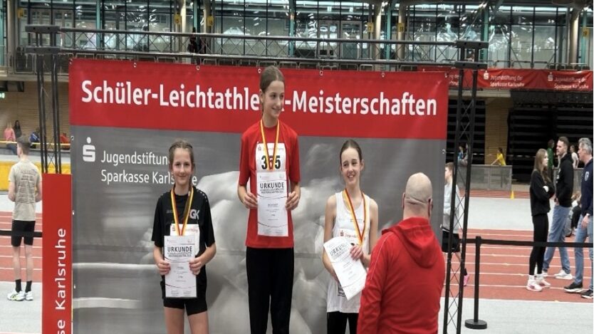 Karlsruher Leichtathletikmeisterschaften in der Europahalle